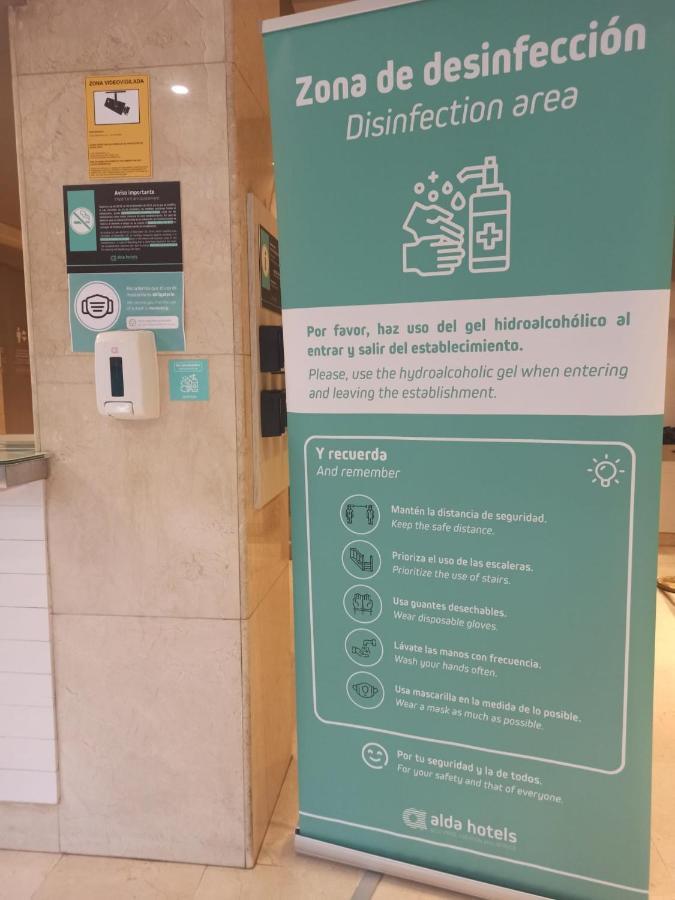Hotel Alda Centro Palencia Kültér fotó